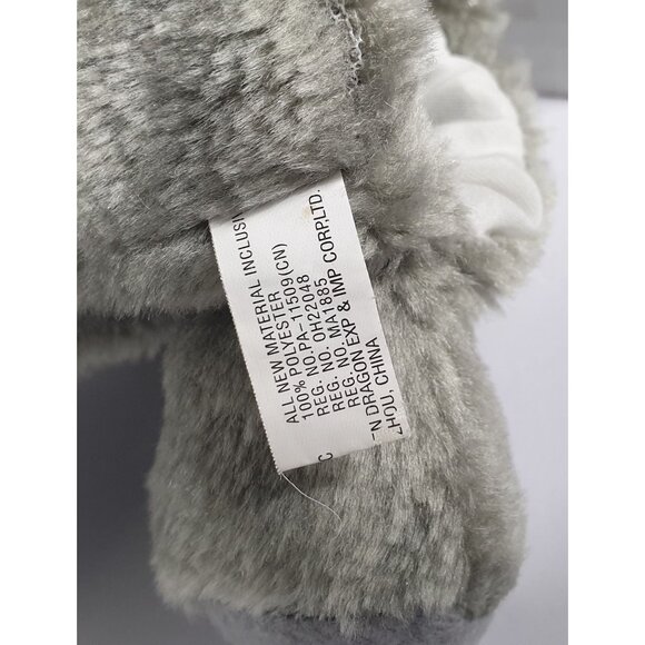 Gray Elephant Hand Puppet Dramatic Role Play Puppetry 11" Plush Toy - Picture 9 of 11